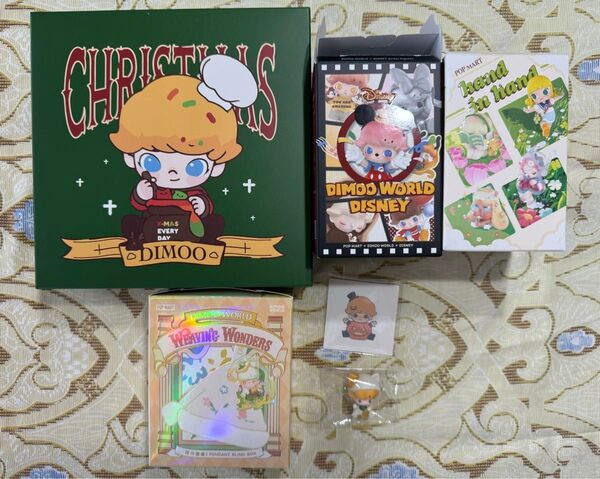 Dimoo まとめ売り Classic Mickey weaving wonder lucky cat hand in hand