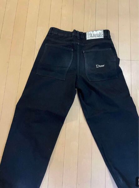 Dime デニムパンツ ブラック