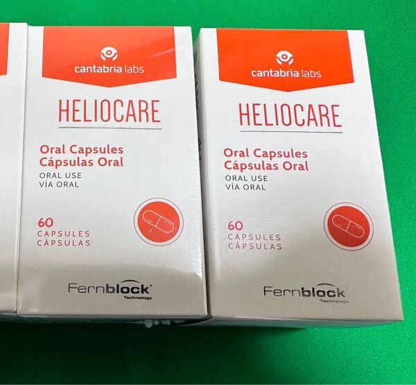 Heliocare Oral Capsulas 60錠 ヘリオケア オーラルカプセル 飲む日焼け止め 60錠 x 2箱