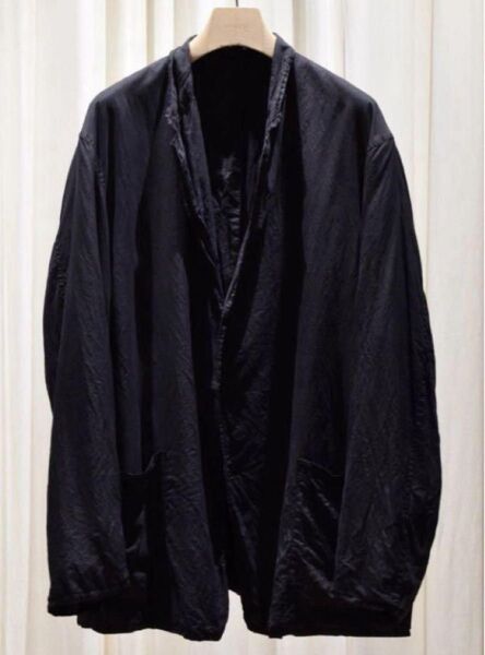 COMOLI 25SS シルク製品染 ジャケット サイズ2