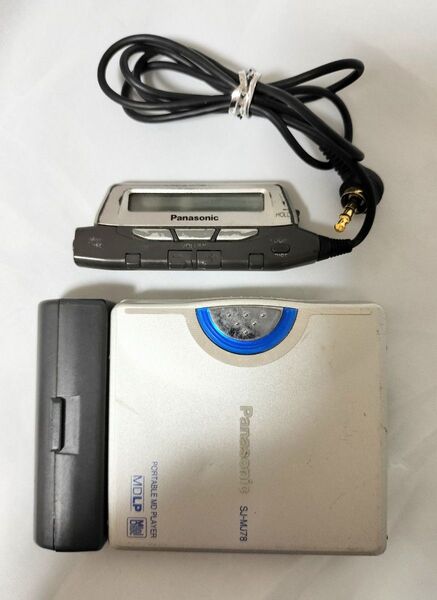 Panasonic SJ-MJ78 ポータブルMDプレーヤー 動作確認済