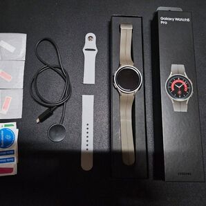 SAMSUNG Galaxy Watch5 pro 45mm GPS(並行輸入品)おまけ付き