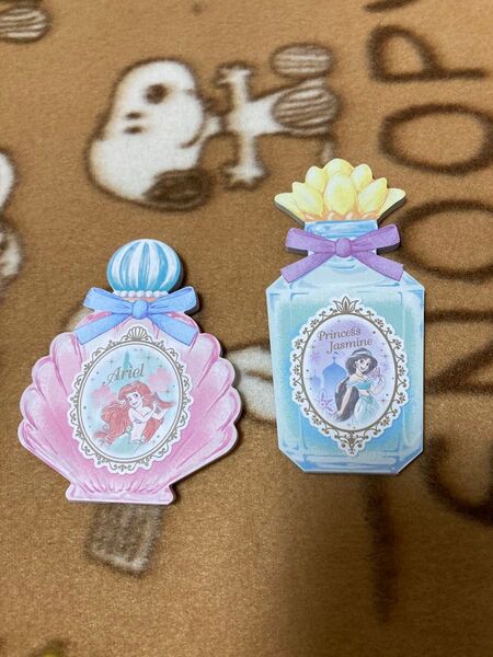 ディズニー プリンセス メモ帳 アリエル ジャスミン ディズニーランド