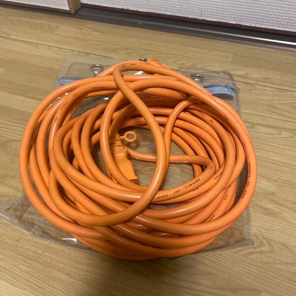 山善(YAMAZEN) 園芸機械用延長コード 10m VCT/0.75オレンジ