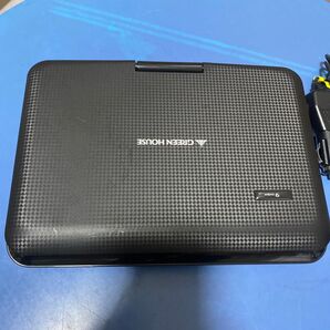 GREEN HOUSE ポータブルDVDプレーヤー 9インチ9DCB3PDV GREEN