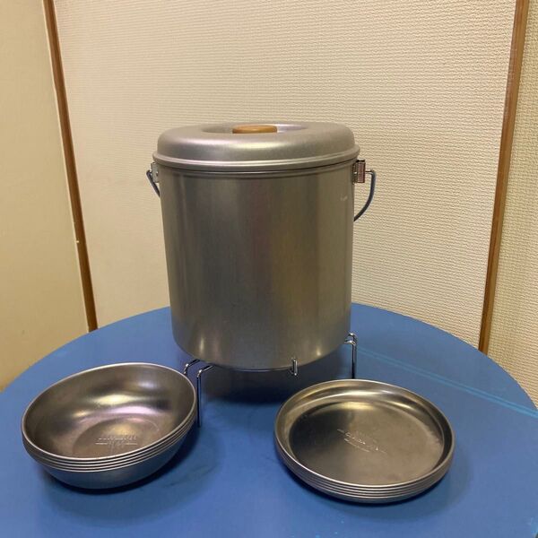 CAPTAIN STAG ライスクッカー &食器セットステンレス