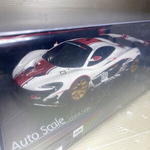 京商ミニッツ オートスケールコレクション McLaren P1 GTR ホワイト/レッド MZP253WR
