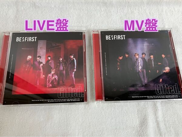 BE:FIRST Gifted. LIVE盤&MV盤 2枚セット