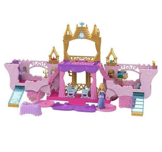 【4個セット】【新品未開封】ディズニープリンセス(Disney Princess) ピンクのおしろ~ばしゃがおしろにへんしん~