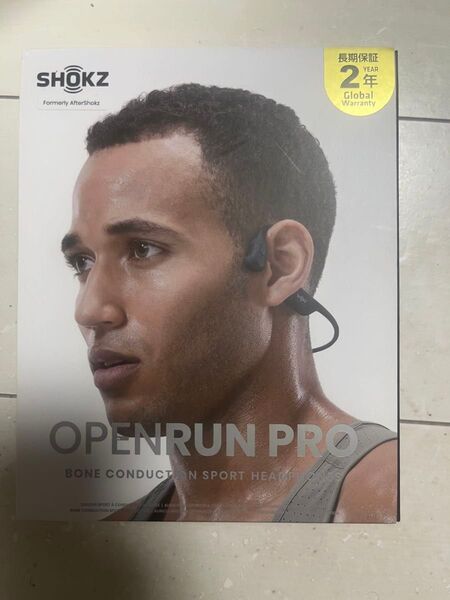 【SHOKZ】 OPENRUN PRO 骨伝導イヤホン