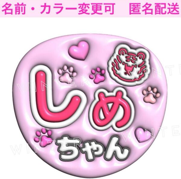 ぷっくり風3Dうちわ文字 『しめちゃん』ピンクコンサート ライブ ファンサカンペ七五三掛龍也