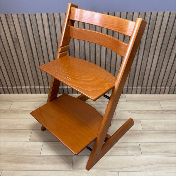 STOKKE トリップトラップ シリアル3 廃盤色 チェリー ハイチェア