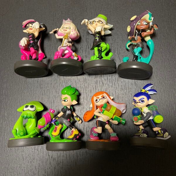 スプラトゥーン amiibo フィギュア 8体セット まとめ売り