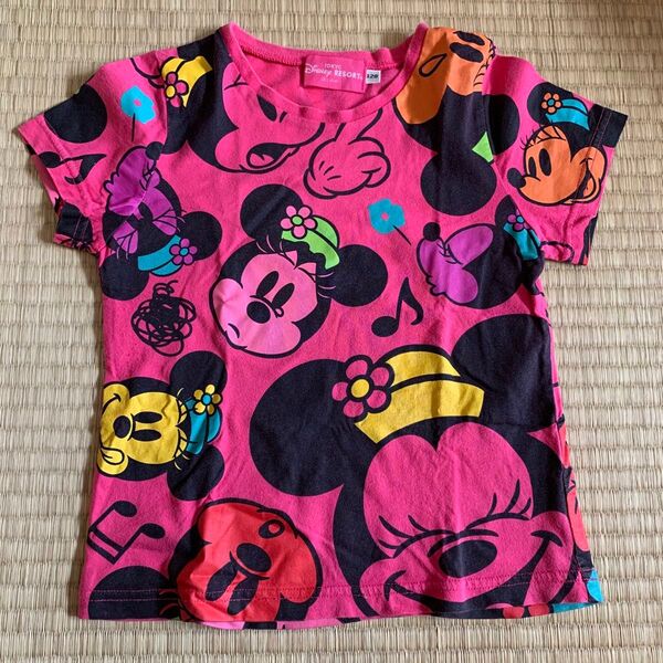 ディズニーリゾート ミニー Tシャツ 120 ピンク
