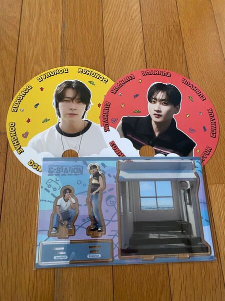 SUPER JUNIOR D&E &-STATION アクスタスタンド グッズセット