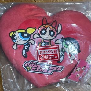 パワーパフガールズ ラストワン賞 おまけ付き 一番くじ クッション ハートクッション
