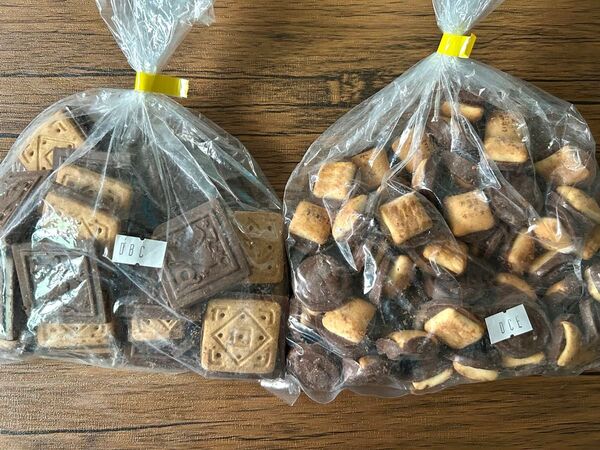 アウトレット モールドチョコビス250g デリッシュチョコ300g