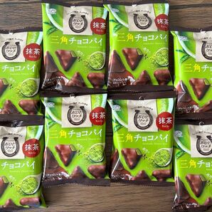 不二家 おひとリッチ 三角チョコパイ 抹茶 8個セット♪♪