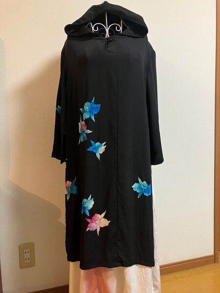古着着物リメイク チュニック ハンドメイド 着物 古着