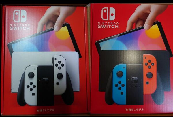 Nintendo Switch 有機ELモデル ホワイト ネオンカラー