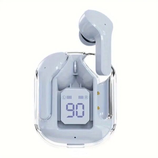【ブルー】Bluetooth TWSワイヤレスイヤホン イヤフォン