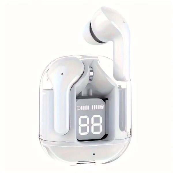 【ホワイト】Bluetooth TWSワイヤレスイヤホン イヤフォン
