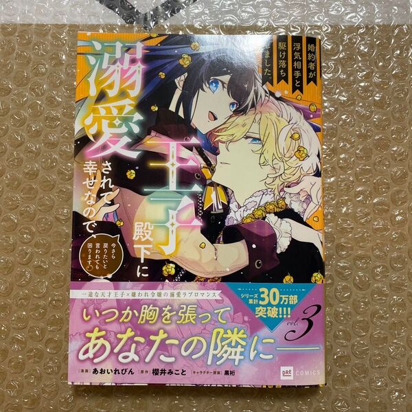 婚約者が浮気相手と駆け落ちしました。王子殿下に溺愛されて幸せなので、今さら戻りたいと言われても困ります。 3巻