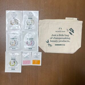 【ポーチ付き】THE BODY SHOP サンプル7点セット