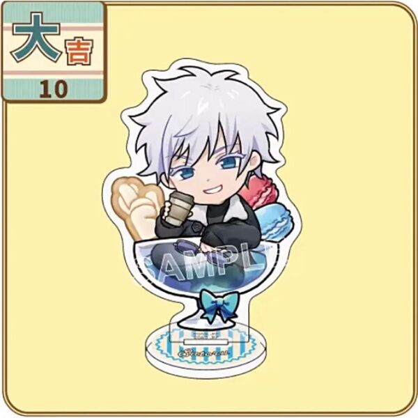 呪術廻戦×まるくじ 五条悟 アクリルスタンド 【ちゃぽんっ!】アクスタ