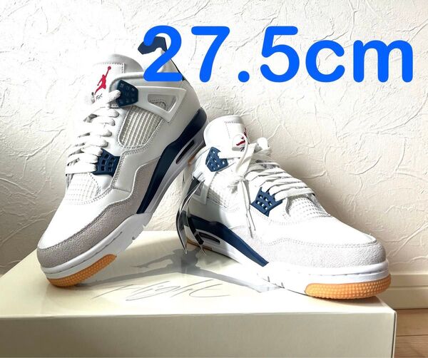 【新品未使用】NIKE Air Jordan4 SB NAVY(27.5cm)