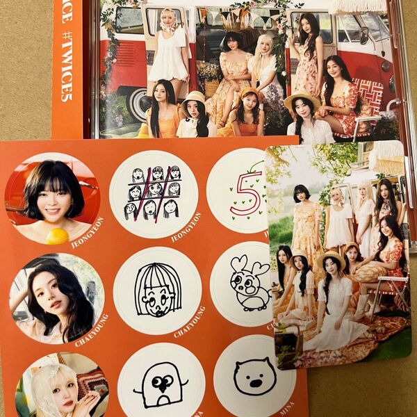 twice #twice5 通常盤 シリアルなし