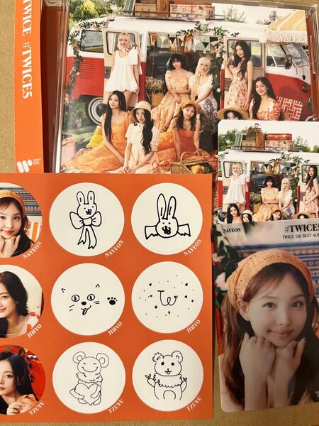 #twice5 通常盤 シリアルなし タワレコ特典トレカ ナヨン付き