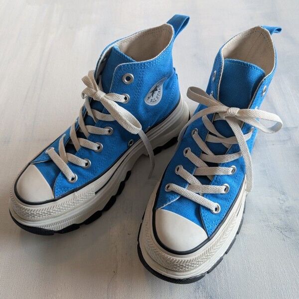 CONVERSE コンバース RUN STAR HIKE HI ランスターハイク 23cm ブルー