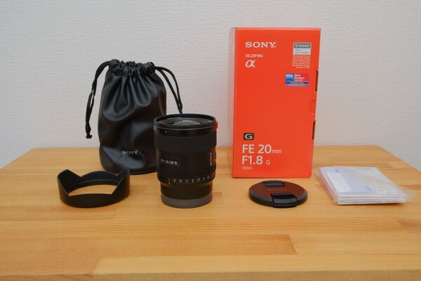 SONY FE 20mm F1.8 G SEL20F18G 単焦点レンズ