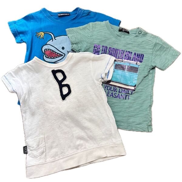 Hello赤ちゃん 半袖 Tシャツ 90 3枚セット 子供服