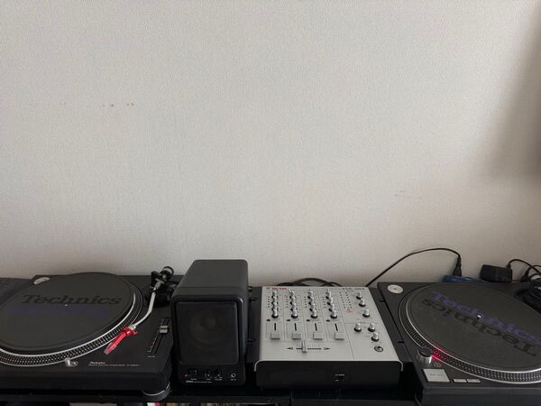 お買得のセット価格 Technics SL-1200MK3(2台)、ミキサー、針、スピーカー