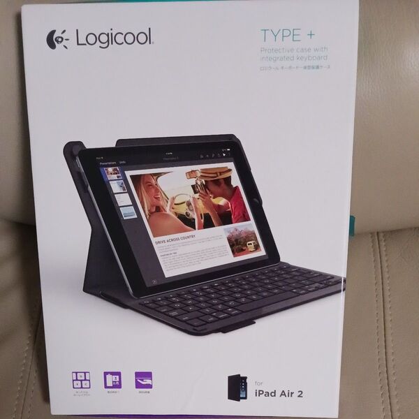 Logicool iPad Air 2用キーボードケース TYPE+ 美品AI におまかせしてます。