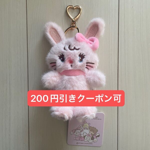 新品 キャミー mikko illustrations ぬいぐるみXS マスコット キーホルダー