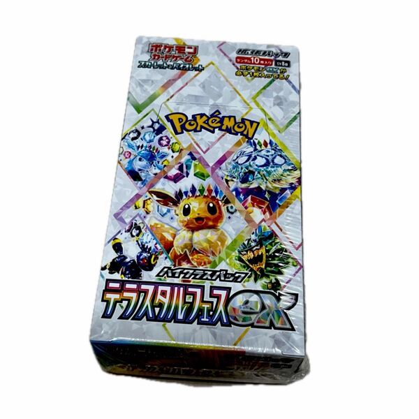 テラスタルフェスex box シュリンク付き 1box ポケモンカード