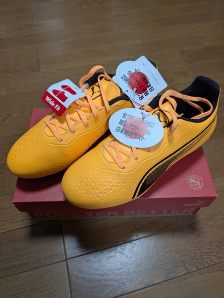 PUMA サッカースパイクKimg Match Wide 26cm プーマ未使用