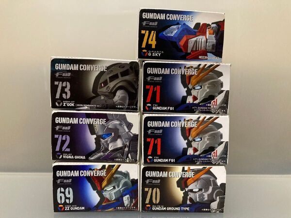 未開封品 FW GUNDAM CONVERGE 12 ガンダムコンバージ 第12弾 コンプセット 7体 旧シリーズ