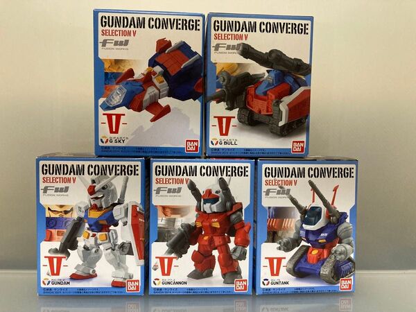 未開封 GUNDAM CONVERGE SELECTION V 5個セット ガンダムコンバージ セブンイレブン限定 セレクション