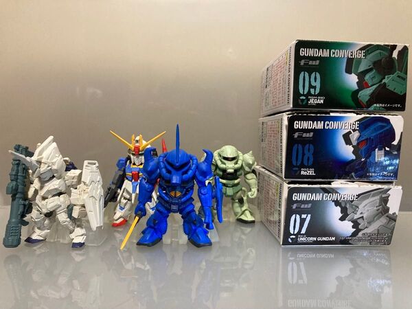 FW GUNDAM CONVERGE 2 ガンダムコンバージ 第2弾 全7種セット 旧シリーズ ユニコーンガンダム