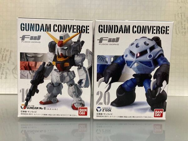 FW GUNDAM CONVERGE ガンダムコンバージ セレクション セブンイレブン限定 ガンダムMk-Ⅱ ズゴック