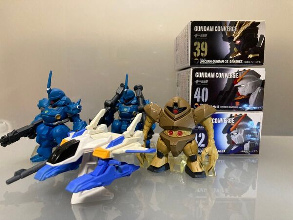 未開封有り FW GUNDAM CONVERGE 7 ガンダムコンバージ 第7弾 コンプセット 7体 旧シリーズ