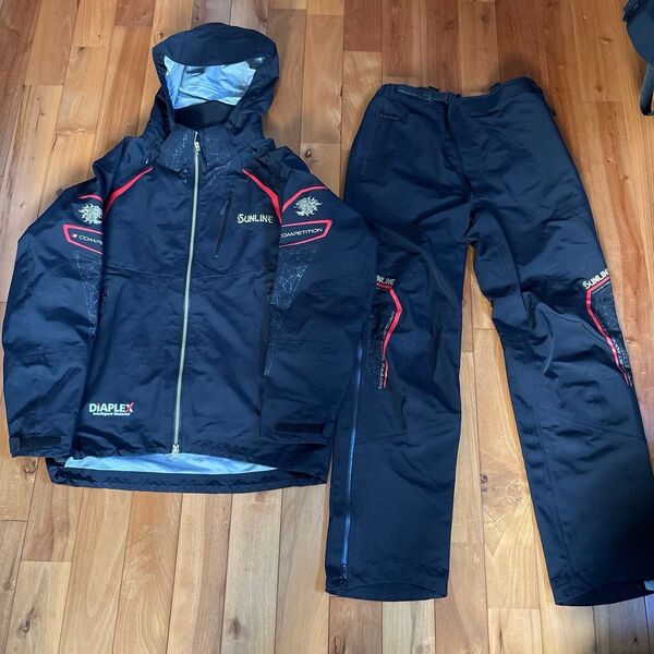 完売SUNLINE DIAPLEX サーモセレクトシェルスーツSUW-21301 ゴアテックス レインスーツ GORE-TEX