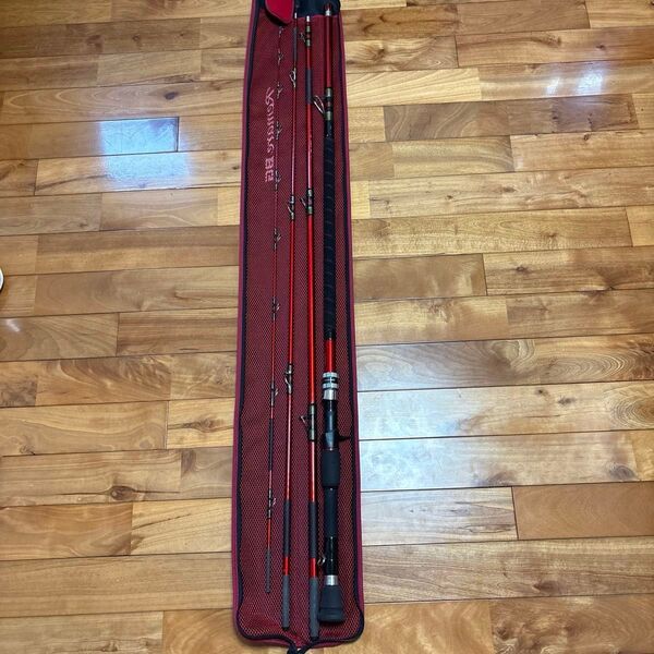 美品 SHIMANO レマーレBG H475 ベイトロッド シマノ 磯竿 マグロ 九絵 アラ モロコ釣り