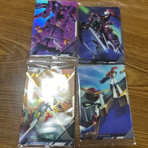 機動戦士ガンダム メタリックカード 4枚セット