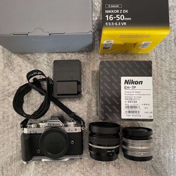 Nikon Zfc 本体+レンズ2本 セット ズームレンズ 単焦点レンズ