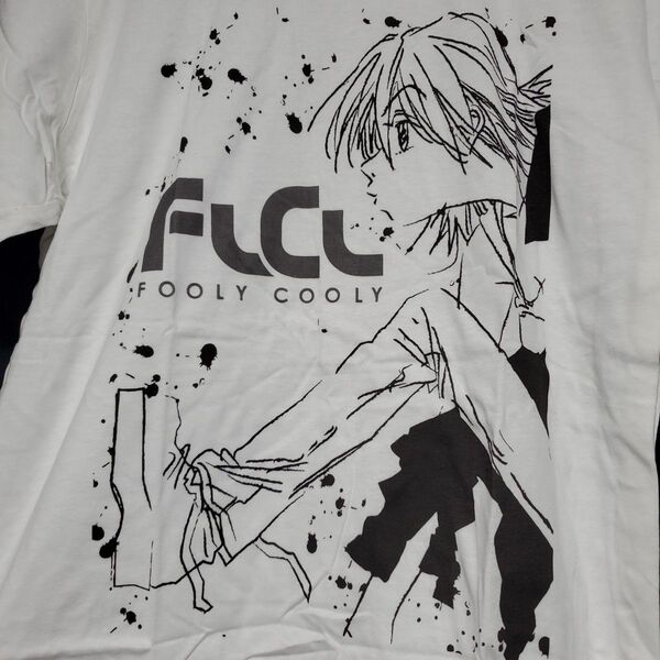 【レアデザイン】フリクリ Tシャツ Lサイズ ハル子 flcl